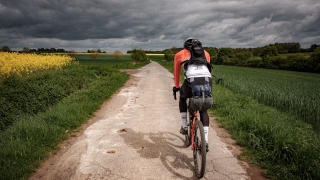 Mit der Gravelrad auf dem Weg nach Paderborn
